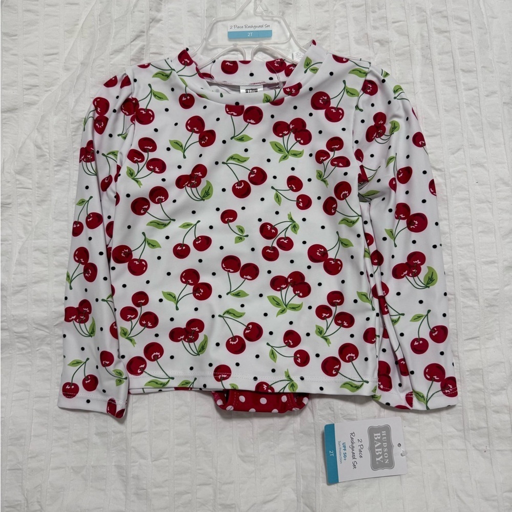 Hudson Baby Swim Rashguard Set - Picture 2 of 6